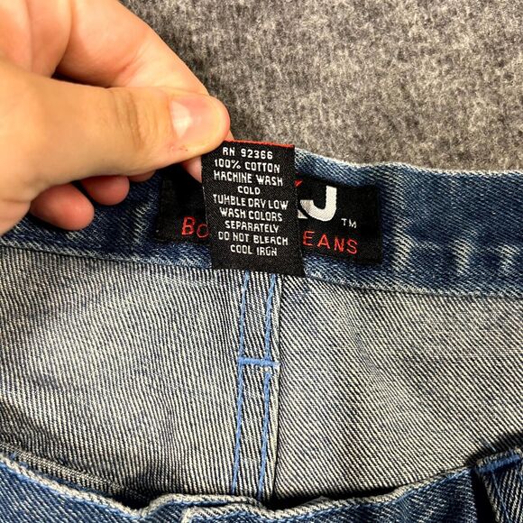 Boom-X Jeans 36x31.5 VTG 90s Baggy Hip Hop Streetwear Skater Y2K Denim Carpenter - Picture 9 of 10
